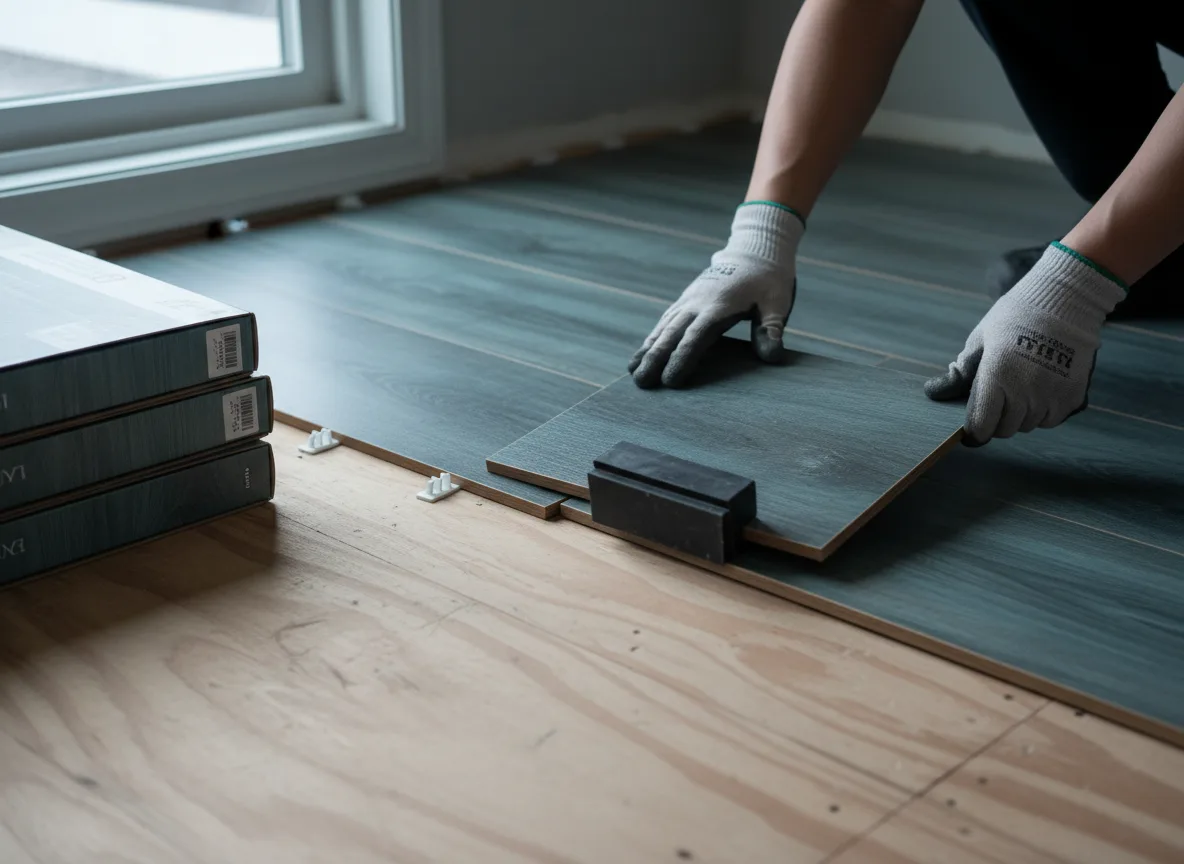 Luxury Vinyl Plank Installation company in Santo, TX